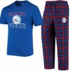 Concept Sports Philadelphia 76ers Lodge Pajama Set XLT, 3XT, 4X -Big&Tall Outlet 76ersPJSet 85313.1687289040