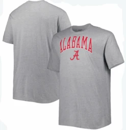 Champion Alabama Short Sleeve Tee Shirt, 2 Colors, 2X, 2XT, 4XT, 5X