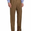 Ascott Browne Expander Waistband Pleated Front Wool Blend Dress Pants 3 Colors 44, 50, 54 -Big&Tall Outlet AsBrnMocha 93567.1710342392