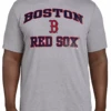 Fanatics MLB Boston Red Sox Heather Gray Short Sleeve Tee Shirt 5XT -Big&Tall Outlet BostonRedSoxTee 92086.1695399883