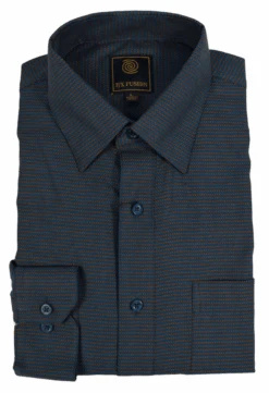 F/X Fusion Long Sleeve Sport Shirts 13 Patterns LT, 4XT, 5X, 5XT, 6X, 6XT -Big&Tall Outlet Bronzenavymicrojacquard 42898.1624371108