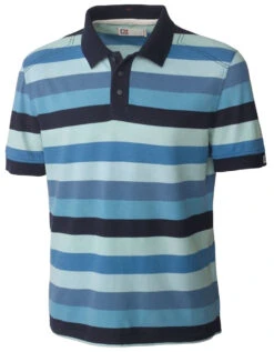 Cutter & Buck Edmonds Stripe Polo 2X, 2XT, 3X, 3XT