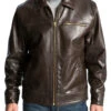 Cutter & Buck Wildridge Lambskin Brown Bomber 2X