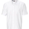 Cutter & Buck Nailshead Short Sleeve White Shirt XLT, 3X, 5X -Big&Tall Outlet CBWhiteNailshead 71901.1462891997