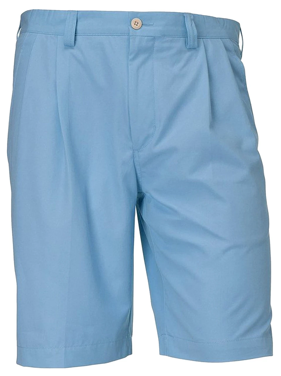 Cutter & Buck Orin Fine Twill Pleated Light Blue Shorts 52, 56 3 Cutter & Buck Orin Fine Twill Pleated Light Blue Shorts 52, 56