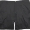 Cotton Works Adventure Black Cargo Shorts 50 -Big&Tall Outlet CWAdvShortFront 14932.1712242227