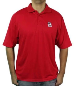 MLB St. Louis Cardinals Knit Polo LT, XLT, 2XT