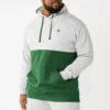Champion Split Body Colorblock Fleece Hoodie 5 Colors 2X, 4X, 5X, 6X -Big&Tall Outlet ChampColorblockGreen 01471 52016.1712340318