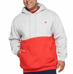 Champion Split Body Colorblock Fleece Hoodie 5 Colors 2X, 4X, 5X, 6X 8 Champion Split Body Colorblock Fleece Hoodie 5 Colors 2X, 4X, 5X, 6X -Big&Tall Outlet ChampColorblockRed 26346 87334.1712340314