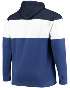 Fanatics Dallas Mavericks Colorblock Wordmark Pullover Hoodie 2X, 3X -Big&Tall Outlet DMavsPOClrblkBack 77598.1714501051