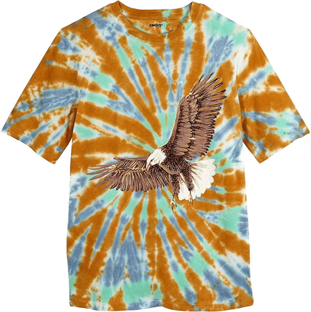 King Size Eagle Tie Dye Tee Shirt 8XT 3 King Size Eagle Tie Dye Tee Shirt 8XT