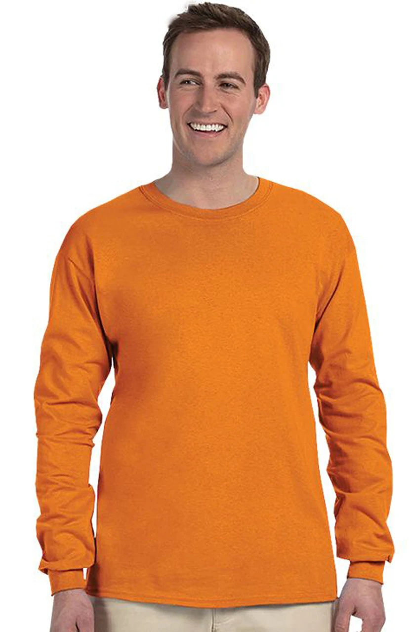 Fruit Of The Loom Long Sleeve Safety Tees 2 Colors 2X, 3X 4 Fruit Of The Loom Long Sleeve Safety Tees 2 Colors 2X, 3X - Image 2