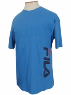 Fila Vertical Logo Tee Shirt Baltic Sea 2X, 2XT, 3X, 3XT