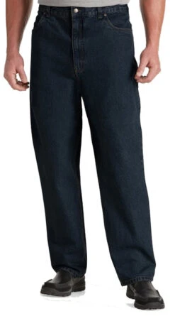 Catalog Label Overstock 58 Waist Denim Jeans, 2 Colors