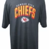 Fanatics Kansas City Chiefs Heather Charcoal Short Sleeve Tee Shirt 5X -Big&Tall Outlet KCChiefsCharcTee 14555.1696001591
