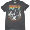 KISS Rock And Roll All Night Short Sleeve Tee Shirt 2X, 3X -Big&Tall Outlet KISSRNRAllNight 76542.1713889801