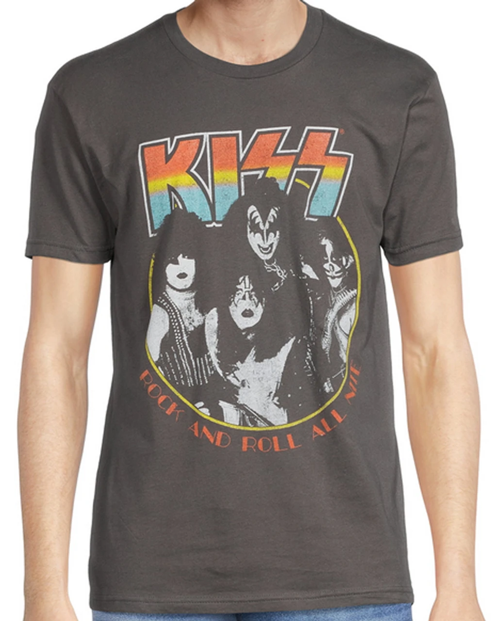 KISS Rock And Roll All Night Short Sleeve Tee Shirt 2X, 3X 4 KISS Rock And Roll All Night Short Sleeve Tee Shirt 2X, 3X - Image 2