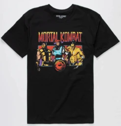 Mortal Kombat 3 Character Black Tee Shirt 3XT