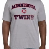 Fanatics MLB Minnesota Twins Heather Gray Short Sleeve Tee Shirt 2X, 5X 1 Fanatics MLB Minnesota Twins Heather Gray Short Sleeve Tee Shirt 2X, 5X -Big&Tall Outlet MNTwinsTee 91391.1695407307