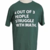 Math Short Sleeve Printed Tee Shirt 2X, 2XT, 3X, 3XT, 4X, 5X -Big&Tall Outlet Mathhuntergrn 67358.1683313182