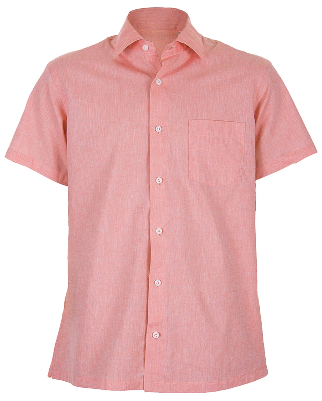 Proper Tropics Pink Linen Button Up Shirt 2X 3 Proper Tropics Pink Linen Button Up Shirt 2X