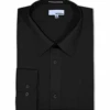 Modena Long Sleeve Dress Shirt, 2 Colors, Size 18.5, 19, 20, 22 2 Modena Long Sleeve Dress Shirt, 2 Colors, Size 18.5, 19, 20, 22 -Big&Tall Outlet ModenaBlack 53442.1621010252