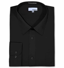 Modena Long Sleeve Dress Shirt, 2 Colors, Size 18.5, 19, 20, 22