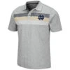 Colosseum Stinson Notre Dame Heather Gray Polo 2X, 3X, 4X, 5X -Big&Tall Outlet NDStinsonPolo 42823.1606930531