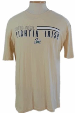 Colosseum Notre Dame Light Gold Tee 2X, 2XT, 3X, 3XT, 4X, 4XT, 5X