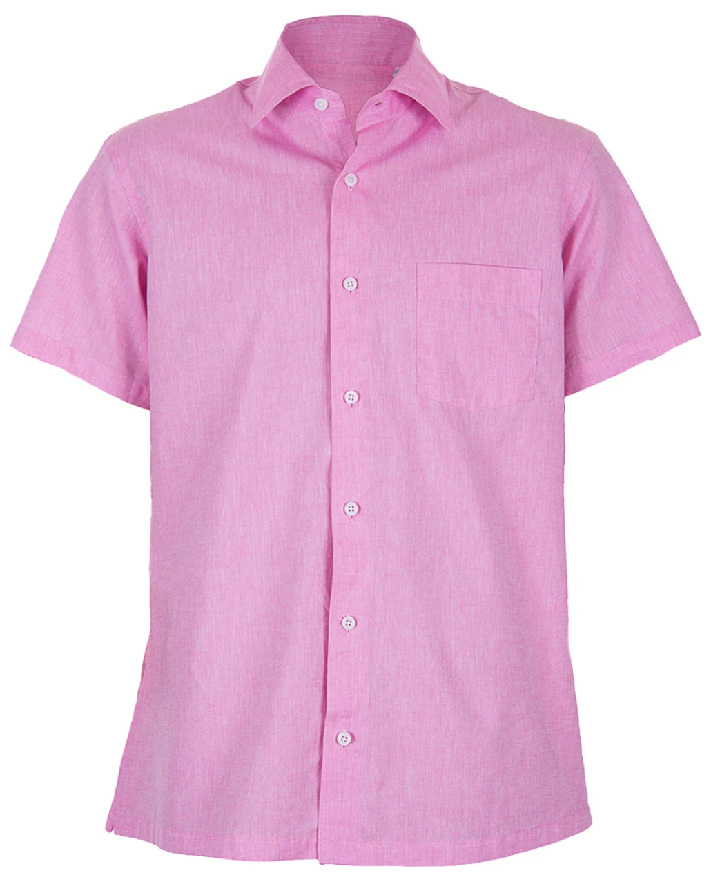 Proper Tropics Pink Linen Button Up Shirt 2X 4 Proper Tropics Pink Linen Button Up Shirt 2X - Image 2