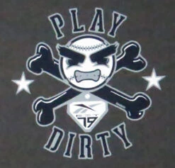 Reebok Play Dirty Printed Tee Shirt 2 Colors 2X -Big&Tall Outlet PlayDirtyCharc2 68352.1719587134
