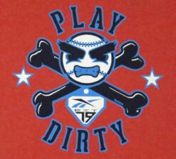 Reebok Play Dirty Printed Tee Shirt 2 Colors 2X -Big&Tall Outlet PlayDirtyRed2 43316.1719587094