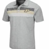 Colosseum Stinson Purdue Heather Gray Polo 2X, 3X, 4X -Big&Tall Outlet PurdueStinsonPolo 15163.1606937567