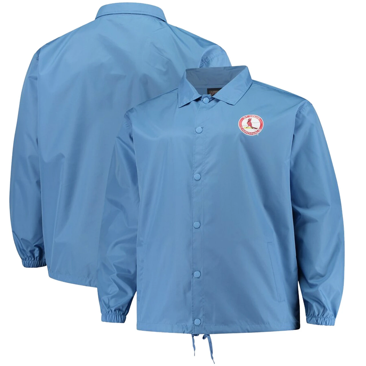 Majestic St. Louis Cardinals Retro Jacket XLT, 3XT, 4XT, 5X 5 Majestic St. Louis Cardinals Retro Jacket XLT, 3XT, 4XT, 5X - Image 3