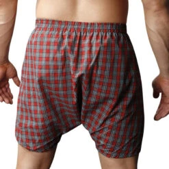 Players Boxers 2-Pack 1X, 3X, 4X, 5X, 6X, 7X, 8X -Big&Tall Outlet Ronald P big mans boxer short plaid options back red 740x 74752.1709954749