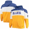 St. Louis Blues Fanatics Branded NHL Colorblock Fleece Hoodie 5X -Big&Tall Outlet SLBluesHoodie 57607.1642428748
