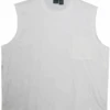 Scandia Woods White Sleeveless Pocket Tee 5X 1 Scandia Woods White Sleeveless Pocket Tee 5X -Big&Tall Outlet SWWhiteSlvls 04678.1712161354