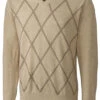 Cutter & Buck Argyle Sawtooth Sweater 3X, 4X, 5X