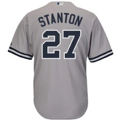 Majestic Coolbase New York Yankees Giancarlo Stanton Alternate Replica Player Jersey 2X, 3X -Big&Tall Outlet Stanton back 71067.1579031123