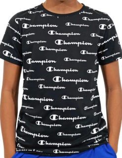 Champion Heritage All Over Print Tee Shirt 2 Colors, 1X, 2X, 3X, 4X, 5X