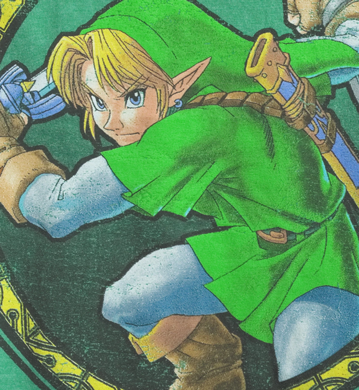 Legend Of Zelda Ocarina Of Time Tee Shirt 2X 4 Legend Of Zelda Ocarina Of Time Tee Shirt 2X - Image 2