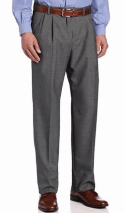 Ascott Browne Expander Waistband Pleated Front Wool Blend Dress Pants 3 Colors 44, 50, 54 -Big&Tall Outlet abrngryfront 51863.1710353655