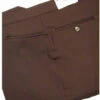 Ascott Browne Gabardine Twill Brown Beltless Pants 46, 52, 58 -Big&Tall Outlet ascotbrownbrown 38709.1567613079