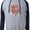 Fanatics Chicago Bears Raglan Pullover Hoodie XLT, 2X -Big&Tall Outlet bearshoodie 00912.1636136955
