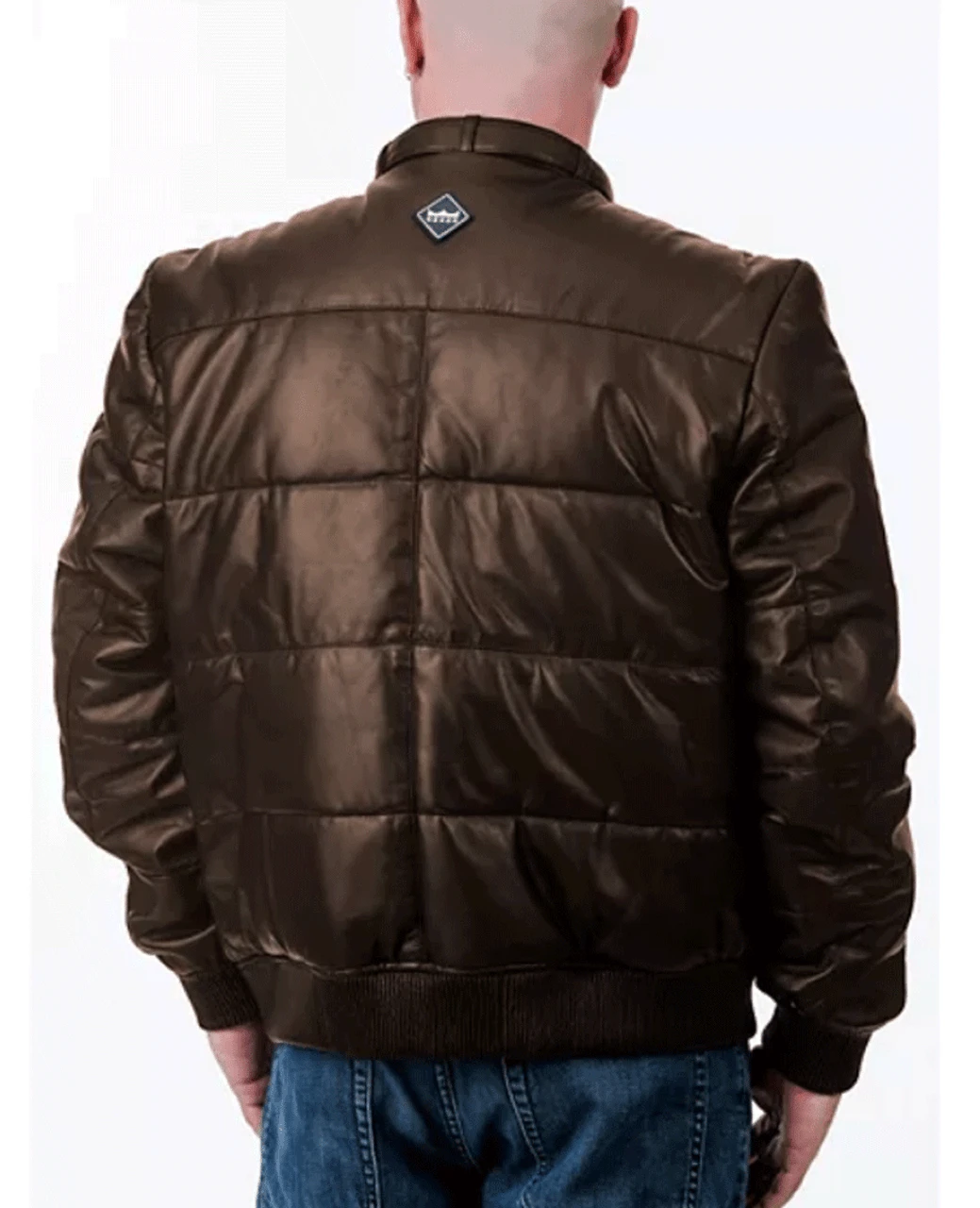 Franchise Club Lambskin Leather Racer Bomber Jacket 2X 4 Franchise Club Lambskin Leather Racer Bomber Jacket 2X - Image 2