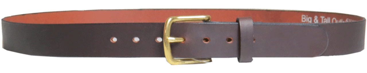 Handcrafted Solid Leather Belt, 1 1/2" Width, Brown Or Black 38, 42, 44, 46, 48, 50, 52, 54, 56, 58, 60 5 Handcrafted Solid Leather Belt, 1 1/2" Width, Brown Or Black 38, 42, 44, 46, 48, 50, 52, 54, 56, 58, 60 - Image 3