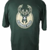 Majestic Milwaukee Bucks Poly Green Logo Tee 2XT