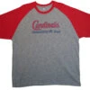MLB St. Louis Cardinals Short Sleeve Raglan Tee 3X -Big&Tall Outlet cardsraglan 92353.1535643051