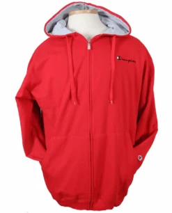 Champion Red Full Zip Hoodie 3X, 3XT