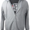 Champion Silver Gray Full Zip Fleece Hoodie XLT, 2X, 2XT, 3X, 3XT, 4X -Big&Tall Outlet chmpsilvergryfzhood 06617.1705953986